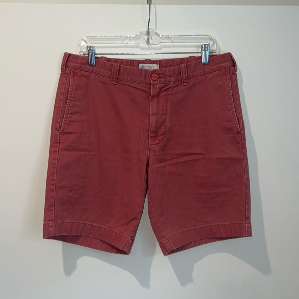 Men’s Jcrew shorts, Nantucket red, size 34